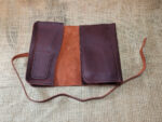 Hand made leather pipe pouch