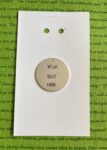 Personalized Hand Stamped Keychains