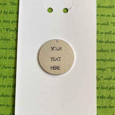 Personalized Hand Stamped Keychains