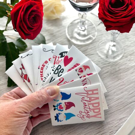Seed Packages - Valentine's Day with poppies