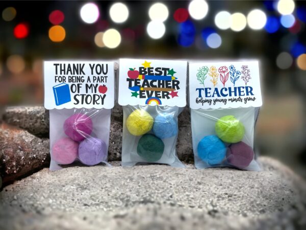 Seed Bombs -3 Pack - Teacher Appreciation Gift to Say Thank You