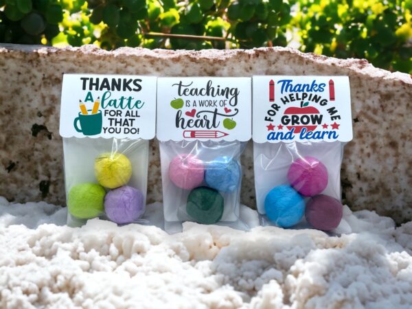 Seed Bombs -3 Pack - Teacher Appreciation Gift to Say Thank You