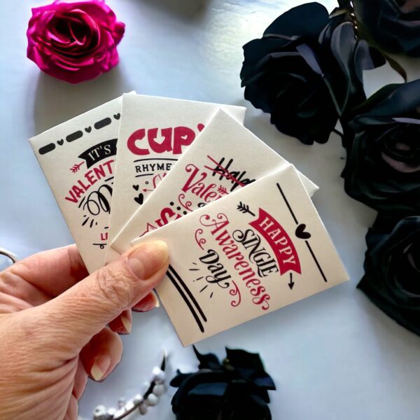 Seed Packages - AntiValentine's Day Gift for friends - Includes poppy seeds