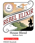 Medium - Dark blend of Fresh Whole Coffee Beans-4 lb. bag - Shipping Included