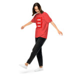 Amour Paprika garment-dyed heavyweight Valentine t-shirt