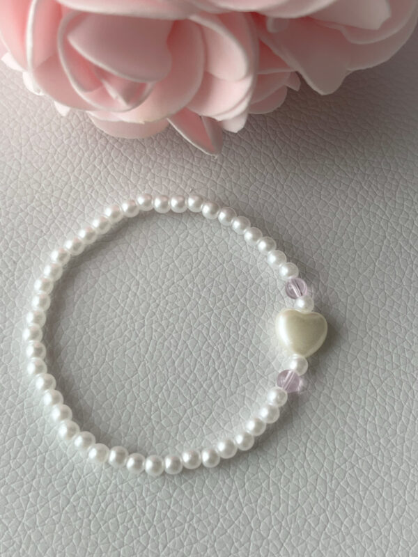 Pearly heart Bracelet