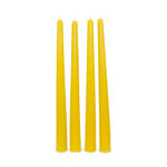 Beeswax slim tapers 10 inch bundle of 4