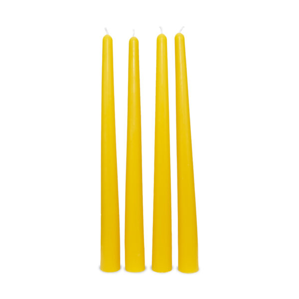 Beeswax slim tapers 10 inch bundle of 4