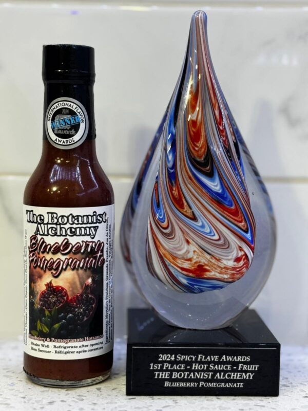 Blueberry Pomegranate Hotsauce