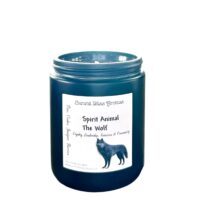 Spirit Animal Wolf Candle