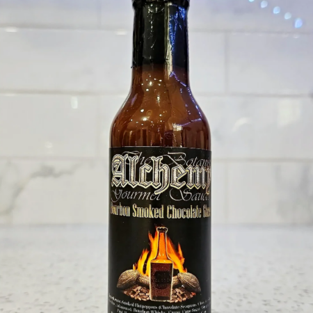 Bourbon Smoked Chocolate Glaze Hotsauce