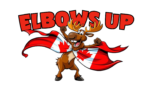 9 up stickers, Elbows Up Canada Standing up too Donald Trump