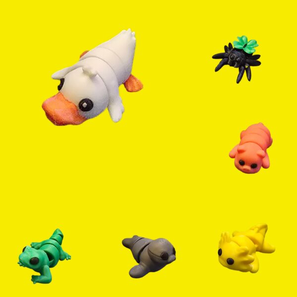 Cute Articulated Tiny Animals, Big Wonder! - 3D