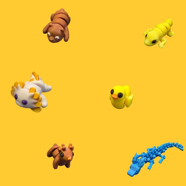 Cute Articulated Tiny Animals, Big Wonder! - 3D