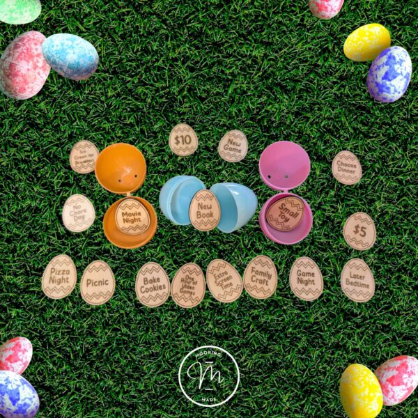 Easter Eggs Reward Tokens- Easter Egg Hunt Prizes