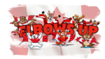 9 up stickers, Elbows Up Canada Standing up too Donald Trump