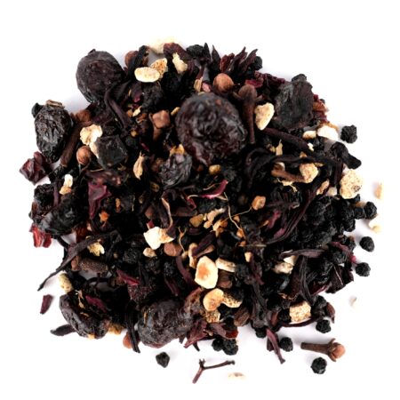 Organic Berry Good Herbal Tea made by Flourish Apothecary of Victoria, BC