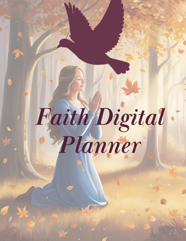 Faith Planner Printable, Journal