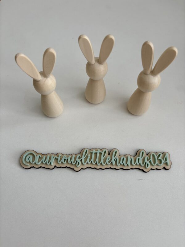 Wooden Bunny