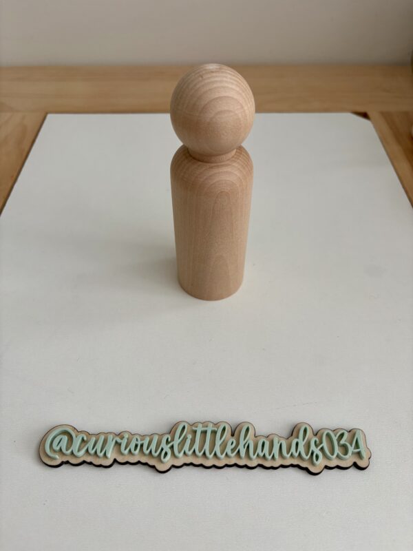 Wooden 5" Jumbo Person