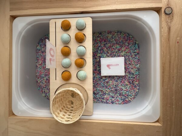 Ten Frame Set - Felt Balls