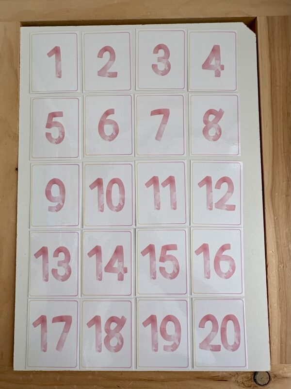 Ten Frame Set - Wooden Balls