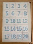 Ten Frame Set - Wooden Eggs