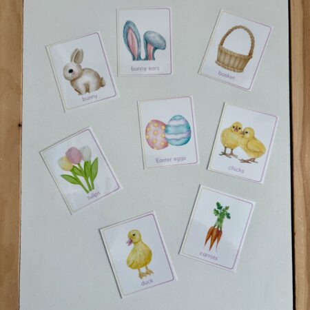 Easter Themed Flashcard Set