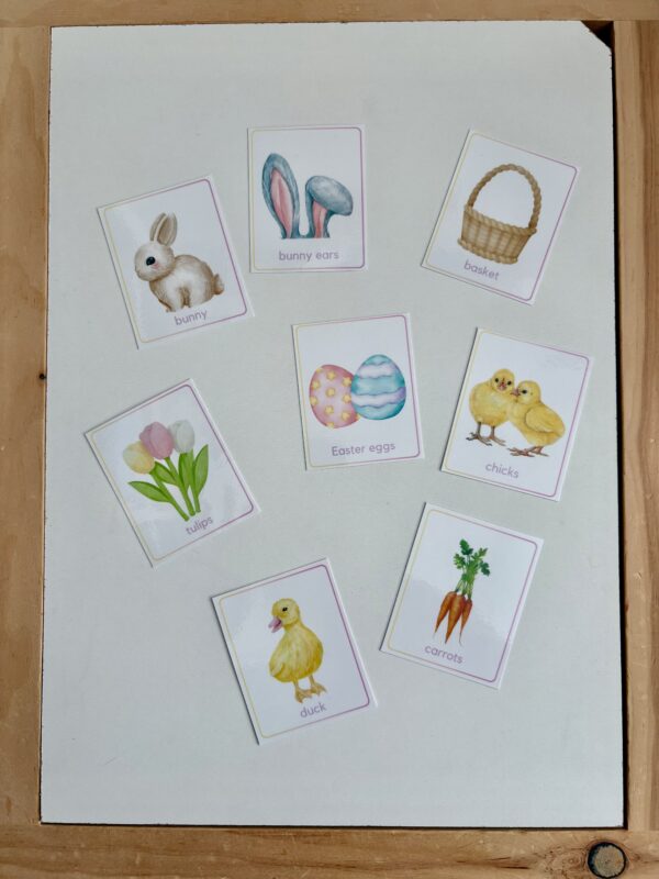 Easter Themed Flashcard Set