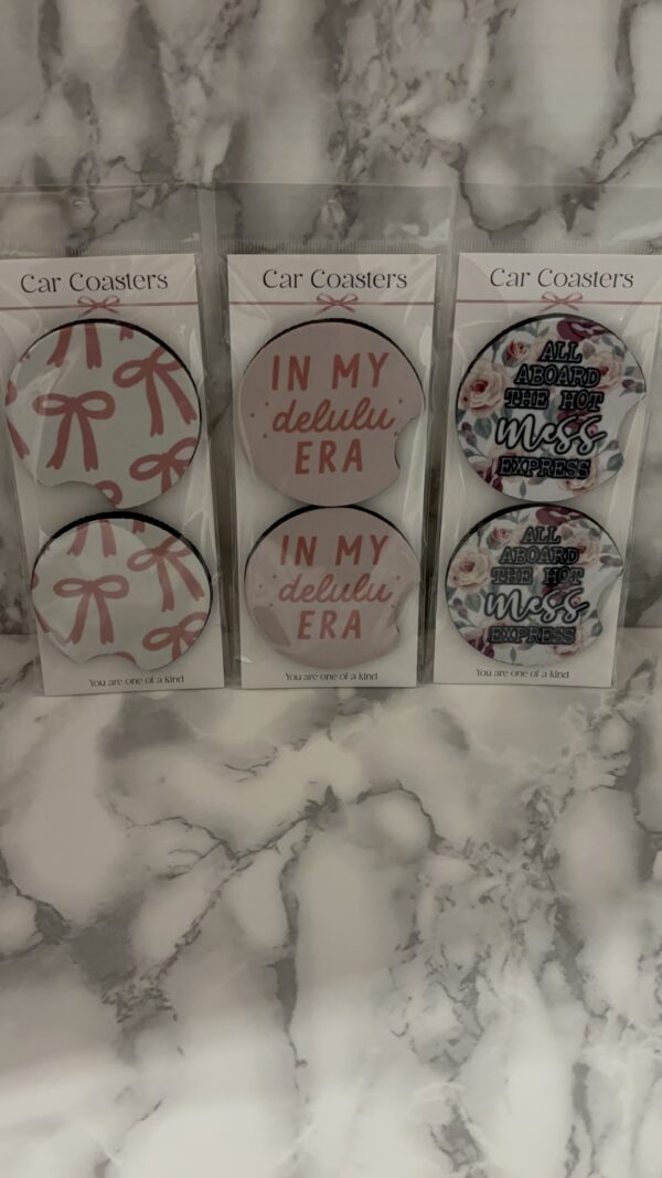 Car coasters