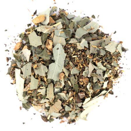 Organic Loose Leaf Just Breathe Herbal Tea made by Flourish Apothecary of Victoria, BC