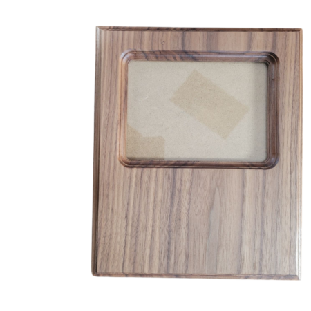 Walnut 5x7 Engravable Picture Frame