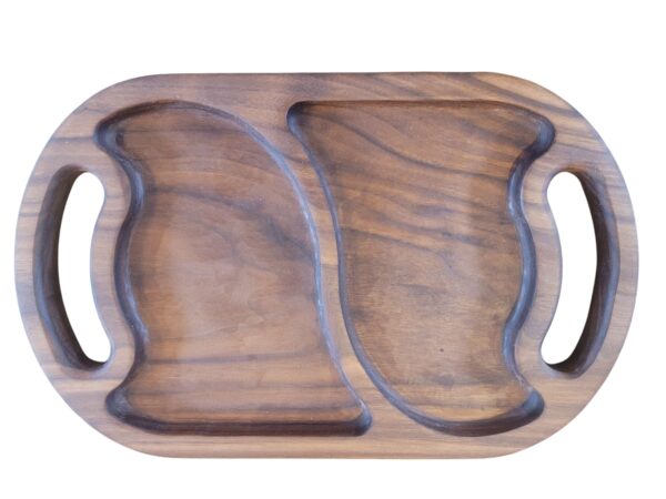 Walnut Oval Tray