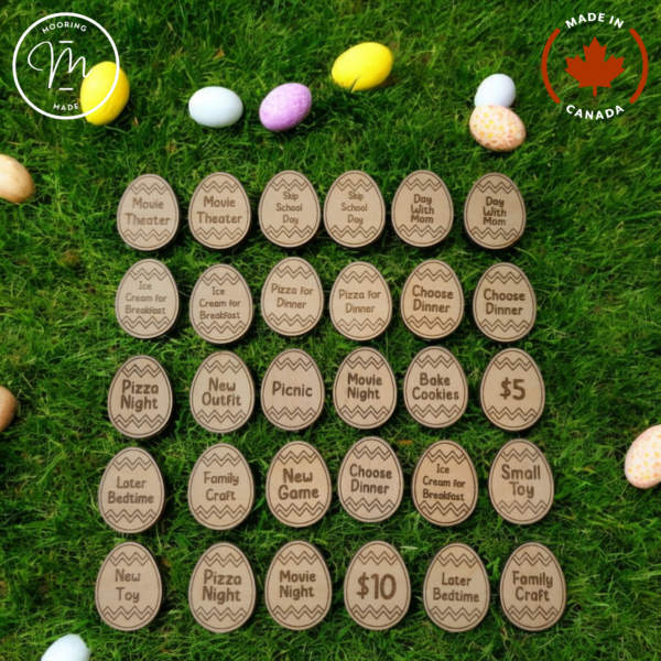 Easter Eggs Reward Tokens- Easter Egg Hunt Prizes