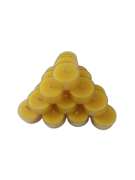 100 Beeswax Tealights