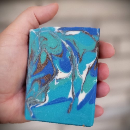 Blue Sage and Sandalwood Artisan Bar Soap