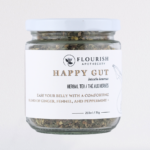 Organic Happy Gut Herbal Tea made by Flourish Apothecary of Victoria, BC