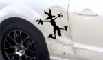 Wile E Coyote Splat Vinyl Sticker Decal For Car or Window Great for Dents