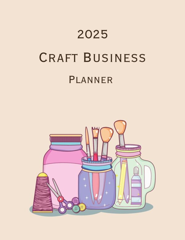 Craft Business Planner- Digital Download