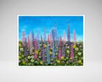Field of Lupines Print