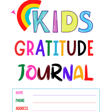 Kids Gratitude Journal - Digital Download
