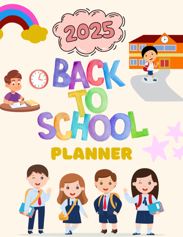 Back to School Planner- Digital