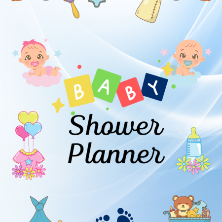 Baby Shower Planner- Digital download