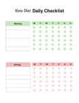 Keto Diet Planner- Digital Download