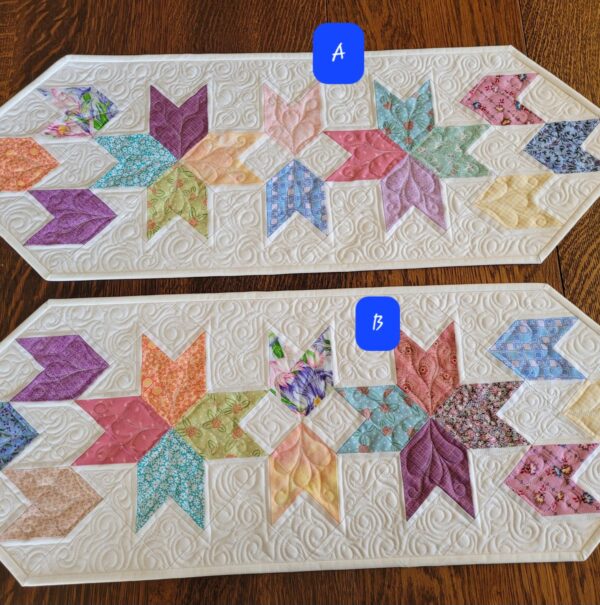 Spring Tulip Table Runner Quilt