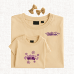 Mommy and Me Matching Set – Organic Cotton Embroidered T-Shirts, Sweatshirts, Hoodies, and Bibs - Mini