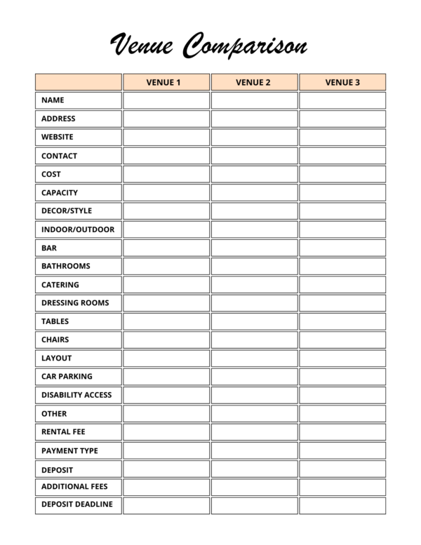 Baby Shower Planner- Digital download