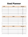 ADHD Self Care Planner- Digital Download