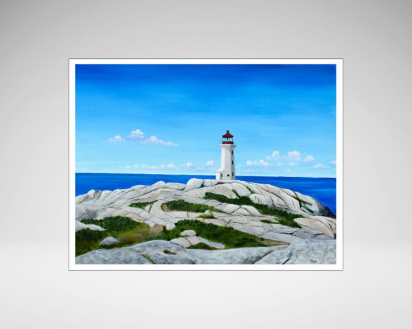 Peggy's Cove Lighthouse Print