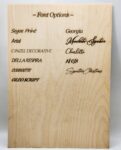 Personalized Engraving Walnut and Birdseye Maple Keepsake Box 8"L x 5"W x 4"H